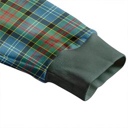 Scottish Walkinshaw Clan Crest Tartan V neck Knitted Fleece Cardigans