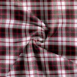 Scottish MacPherson of Pitmain Weathered Clan Crest Tartan V neck Knitted Fleece Cardigans