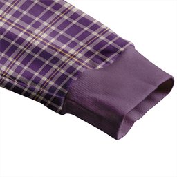 Scottish Ochterlony (Auchterlony) Weathered Clan Crest Tartan V neck Knitted Fleece Cardigans