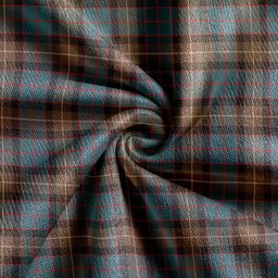 Scottish MacWilliam (Williamson) Weathered Clan Crest Tartan V neck Knitted Fleece Cardigans