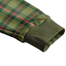 Scottish Symington Modern Clan Crest Tartan V neck Knitted Fleece Cardigans