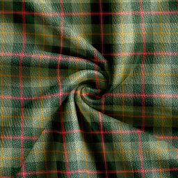 Scottish Symington Modern Clan Crest Tartan V neck Knitted Fleece Cardigans