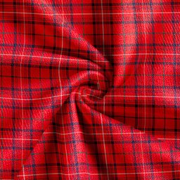 Scottish Rose Modern Clan Crest Tartan V neck Knitted Fleece Cardigans