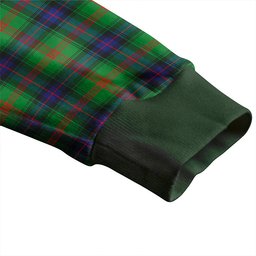 Scottish Park Modern Clan Crest Tartan V neck Knitted Fleece Cardigans
