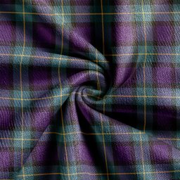 Scottish Sinclair of Ulster Weathered Clan Crest Tartan V neck Knitted Fleece Cardigans
