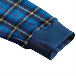 Scottish MacRae of America Modern Clan Crest Tartan V neck Knitted Fleece Cardigans