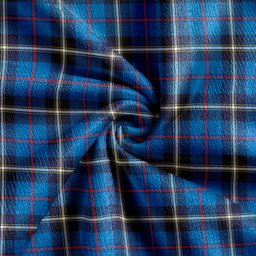 Scottish MacRae of America Modern Clan Crest Tartan V neck Knitted Fleece Cardigans