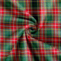 Scottish MacWhirter Modern Clan Crest Tartan V neck Knitted Fleece Cardigans