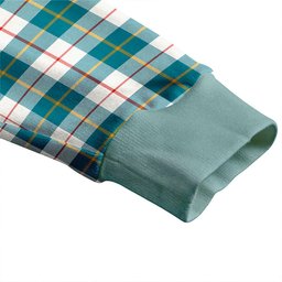 Scottish MacRae of Conchra Ancient Clan Crest Tartan V neck Knitted Fleece Cardigans