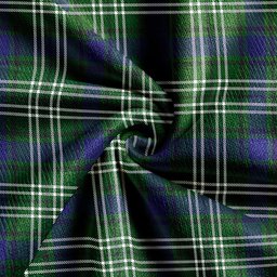 Scottish Purves Clan Crest Tartan V neck Knitted Fleece Cardigans