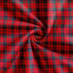 Scottish Robertson Modern Clan Crest Tartan V neck Knitted Fleece Cardigans