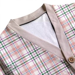 Scottish Shaw Women's Dress Ancient Clan Crest Tartan V neck Knitted Fleece Cardigans