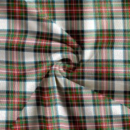 Scottish Stewart Dress Ancient Clan Crest Tartan V neck Knitted Fleece Cardigans
