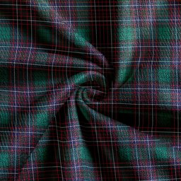 Scottish Hunter of Peebleshire Modern Clan Crest Tartan V neck Knitted Fleece Cardigans