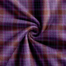 Scottish Phillips Weathered Clan Crest Tartan V neck Knitted Fleece Cardigans