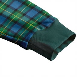 Scottish Sinclair of Ulster Ancient Clan Crest Tartan V neck Knitted Fleece Cardigans