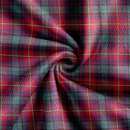 Scottish Rattray of Lude Weathered Clan Crest Tartan V neck Knitted Fleece Cardigans