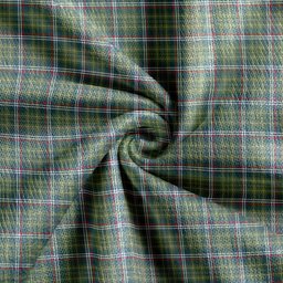Scottish Toshach Weathered Clan Crest Tartan V neck Knitted Fleece Cardigans