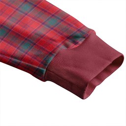 Scottish MacLintock Weathered Clan Crest Tartan V neck Knitted Fleece Cardigans