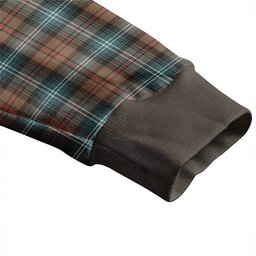 Scottish Urquhart Weathered Clan Crest Tartan V neck Knitted Fleece Cardigans