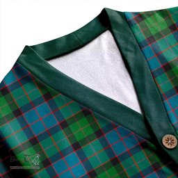 Scottish MacWilliam (Williamson) Ancient Clan Crest Tartan V neck Knitted Fleece Cardigans