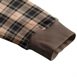 Scottish Moffat Weathered Clan Crest Tartan V neck Knitted Fleece Cardigans