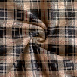 Scottish Moffat Weathered Clan Crest Tartan V neck Knitted Fleece Cardigans