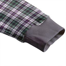 Scottish MacNeil of Barra (MacNeil/MacNeill) Paton Dress Weathered Clan Crest Tartan V neck Knitted Fleece Cardigans