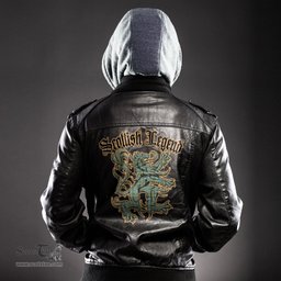 Scottish Kelly Dress Clan Scottish Legend Lion Tartan Leather Jacket