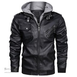 Scottish Kennedy Ancient Clan Scottish Legend Lion Tartan Leather Jacket