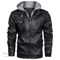 Scottish Menzies Black White Ancient Clan Crest Scottish Legend Lion Tartan Leather Jacket