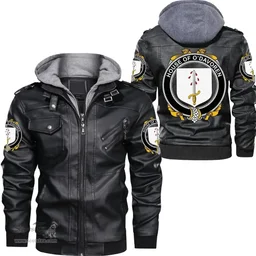 Irish House of O'DAVOREN Coat of Arms Family Crest Ireland Leather Jacket Irish Jackets