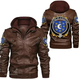 Irish House of O'DUGGAN Coat of Arms Family Crest Ireland Leather Jacket Irish Jackets