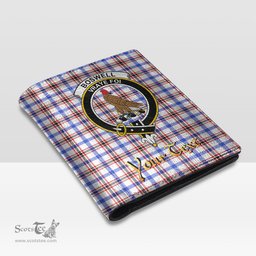 Scottish Boswell Modern Clan Crest Tartan Mens Leather Wallet Tartan Wallet
