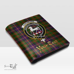 Scottish Cochrane Modern Clan Crest Tartan Mens Leather Wallet Tartan Wallet
