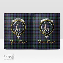 Scottish Fletcher Modern Clan Crest Tartan Mens Leather Wallet Tartan Wallet