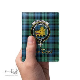 Scottish Campbell Ancient 01 Clan Crest Tartan Mens Leather Wallet Tartan Wallet