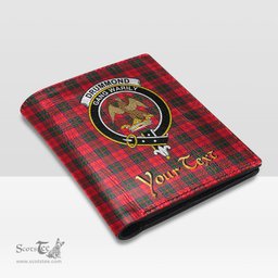 Scottish Drummond Modern Clan Crest Tartan Mens Leather Wallet Tartan Wallet