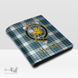 Scottish Campbell Dress Ancient Clan Crest Tartan Mens Leather Wallet Tartan Wallet