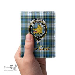 Scottish Campbell Dress Ancient Clan Crest Tartan Mens Leather Wallet Tartan Wallet
