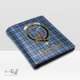 Scottish Elliot Ancient Clan Crest Tartan Mens Leather Wallet Tartan Wallet