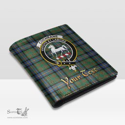 Scottish Cochrane Ancient Clan Crest Tartan Mens Leather Wallet Tartan Wallet
