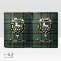 Scottish Cochrane Ancient Clan Crest Tartan Mens Leather Wallet Tartan Wallet