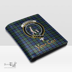 Scottish Fletcher Ancient Clan Crest Tartan Mens Leather Wallet Tartan Wallet