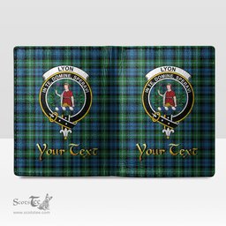 Scottish Lyon Clan Clan Crest Tartan Mens Leather Wallet Tartan Wallet