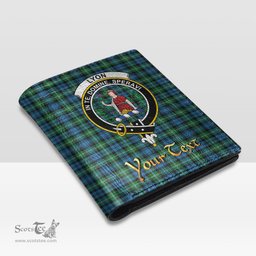 Scottish Lyon Clan Clan Crest Tartan Mens Leather Wallet Tartan Wallet