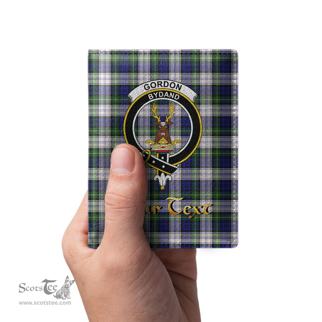 Scottish Gordon Dress Modern Clan Crest Tartan Mens Leather Wallet Tartan Wallet