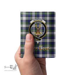 Scottish Gordon Dress Modern Clan Crest Tartan Mens Leather Wallet Tartan Wallet