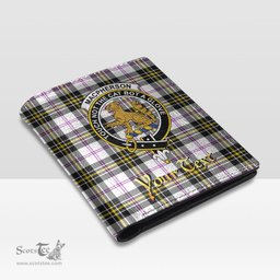 Scottish MacPherson Dress Modern Clan Crest Tartan Mens Leather Wallet Tartan Wallet
