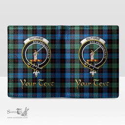 Scottish Guthrie Ancient Clan Crest Tartan Mens Leather Wallet Tartan Wallet